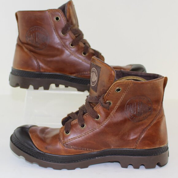 Palladium Pampa Hi Top Leather Boot Women's (6.5 US) - Picture 2 of 8